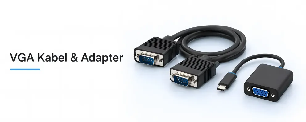 VGA Cable and Adapter
